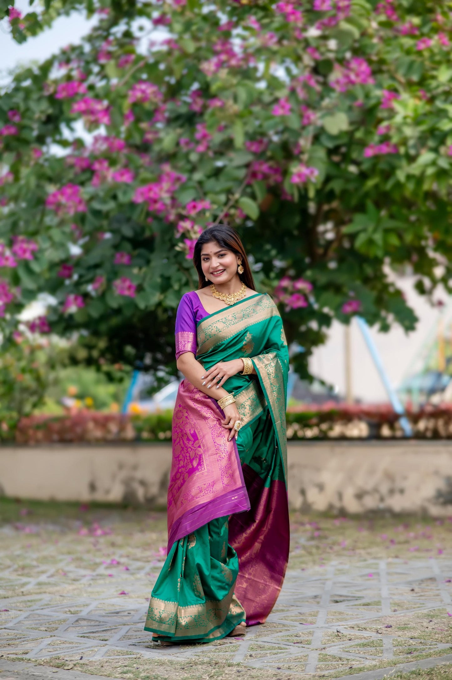 Timeless Elegance | Premium Soft Banarasi Katan Silk Saree