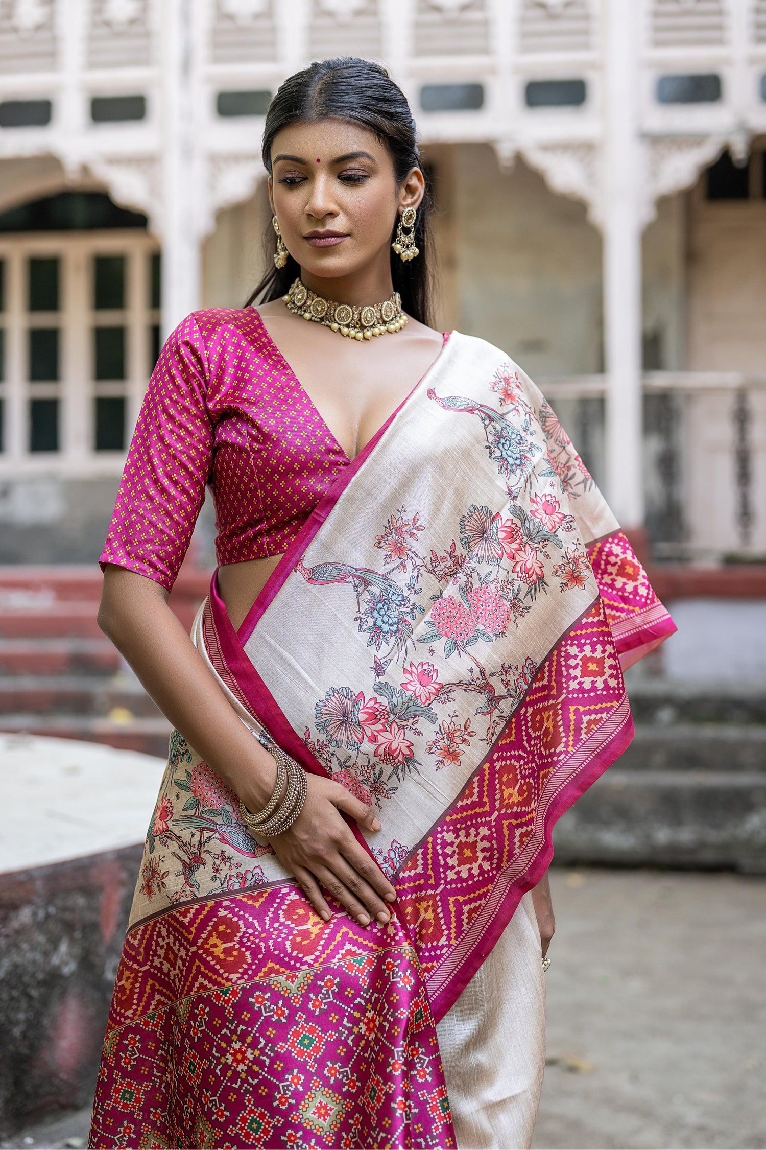 Tussar Silk Saree